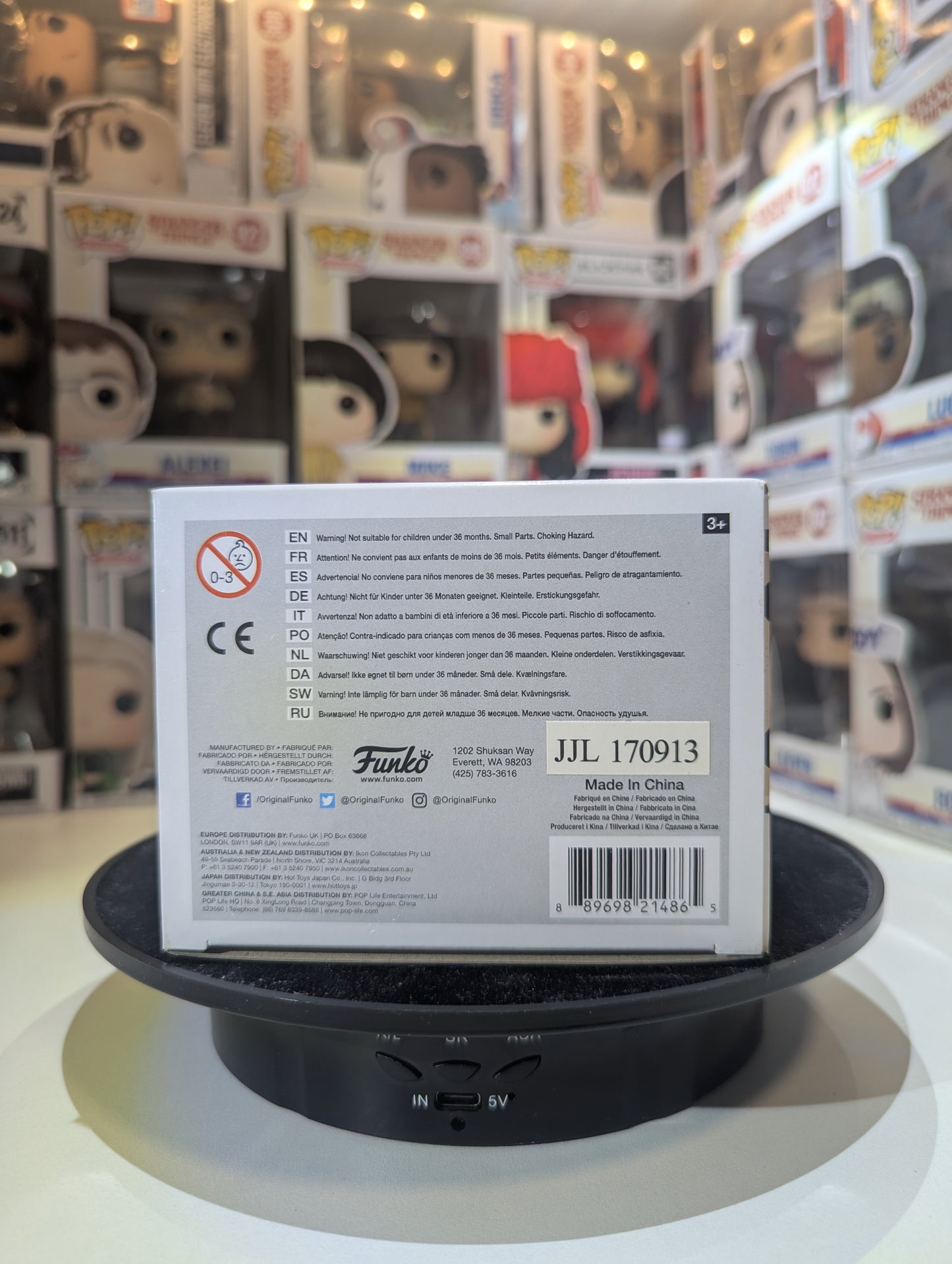 Funko pop Strager Things GOSTBUSTER Mike 546