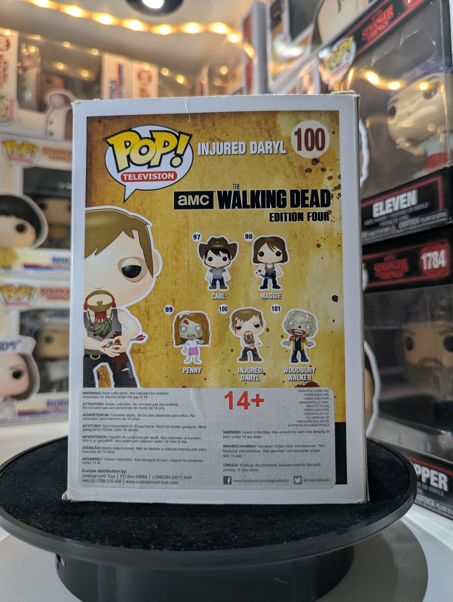 Figurine The Walking Dead INJURED DARYL 100